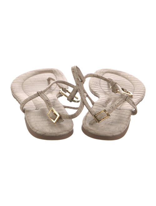 Tory Burch Leather T-Strap Sandals