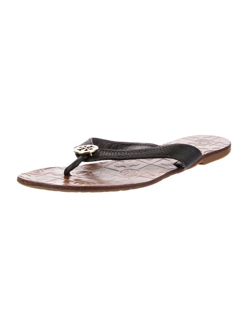 Tory Burch Leather Slides