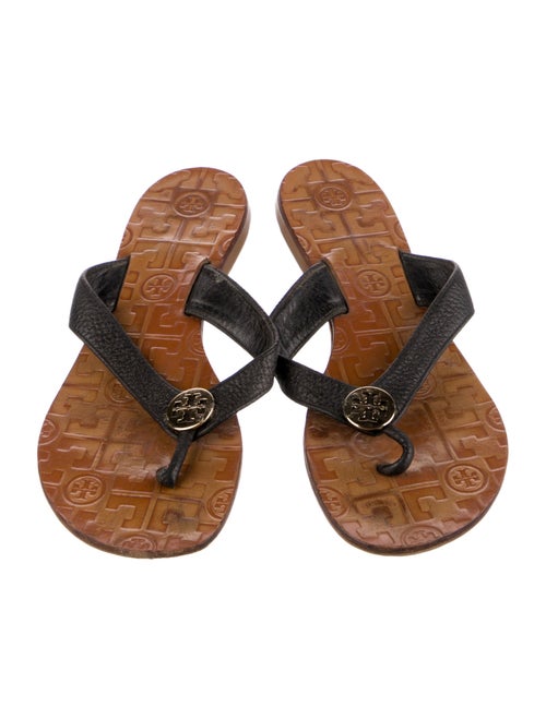 Tory Burch Leather Slides