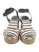 Tory Burch Canvas Printed Espadrilles