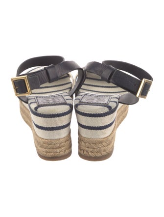 Tory Burch Canvas Printed Espadrilles