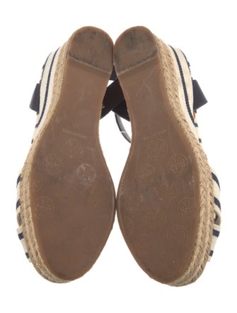Tory Burch Canvas Printed Espadrilles