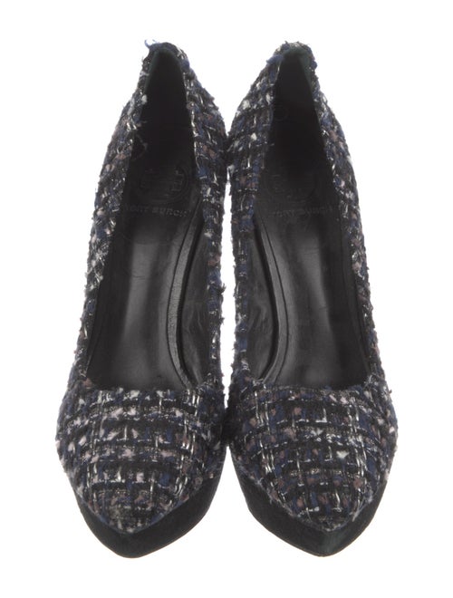 Tory Burch Tweed Tweed Pattern Pumps
