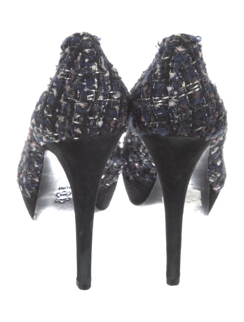 Tory Burch Tweed Tweed Pattern Pumps