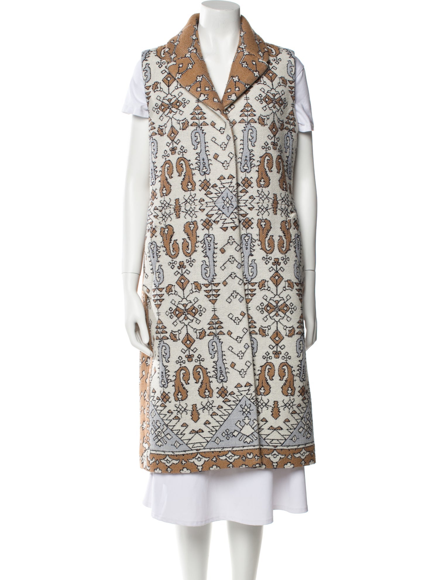 Tory Burch Printed Coat