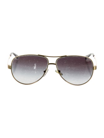 Tory Burch Aviator Gradient Sunglasses