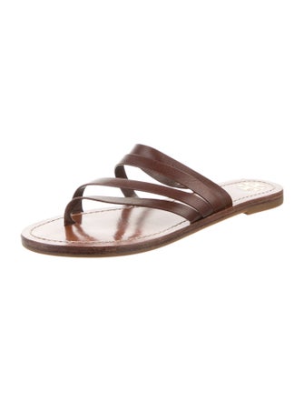Tory Burch Leather Slides
