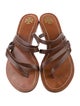 Tory Burch Leather Slides