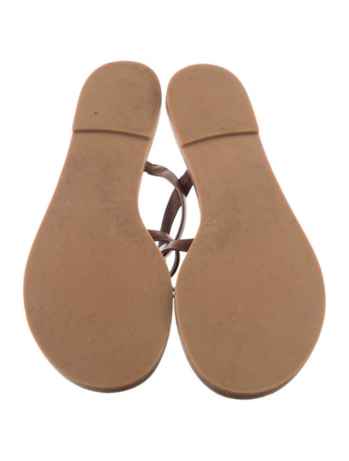 Tory Burch Leather Slides