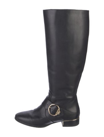 Tory Burch Leather Riding Boots