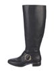 Tory Burch Leather Riding Boots