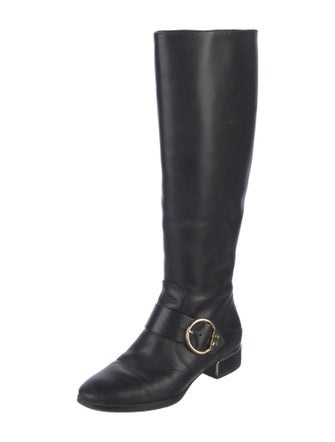 Tory Burch Leather Riding Boots
