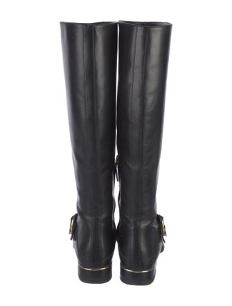 Tory Burch Leather Riding Boots