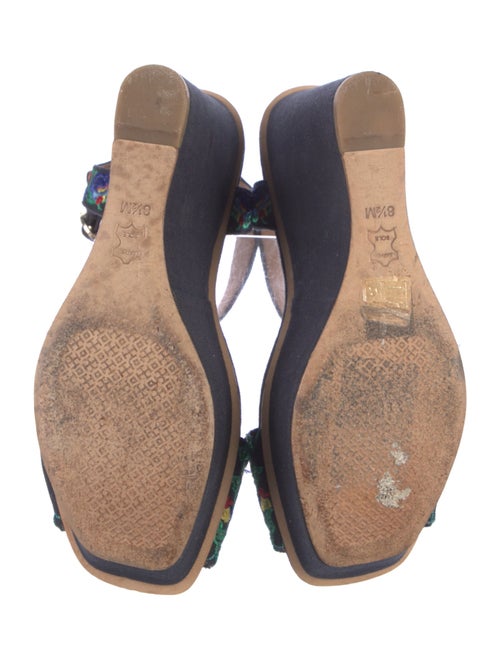 Tory Burch Canvas Floral Print Espadrilles