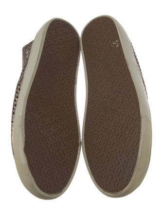 Tory Burch Leather Printed Flats