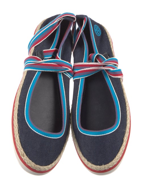 Tory Burch Canvas Printed Espadrilles