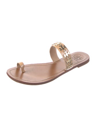 Tory Burch Patent Leather Slides