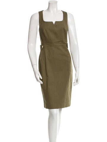 Tory Burch Sleeveless Knee-Length Dress