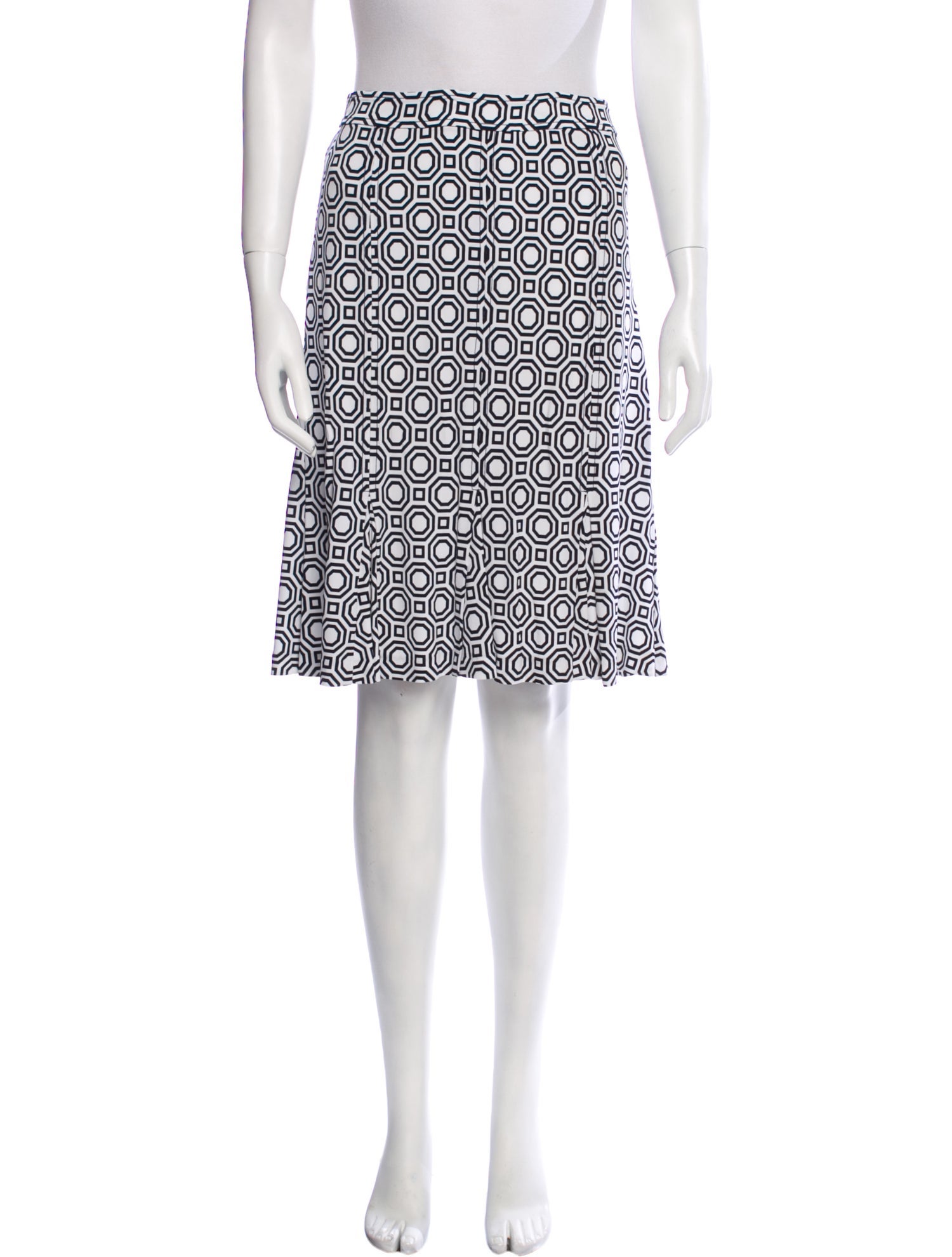 Tory Burch Printed Knee-Length Skirt