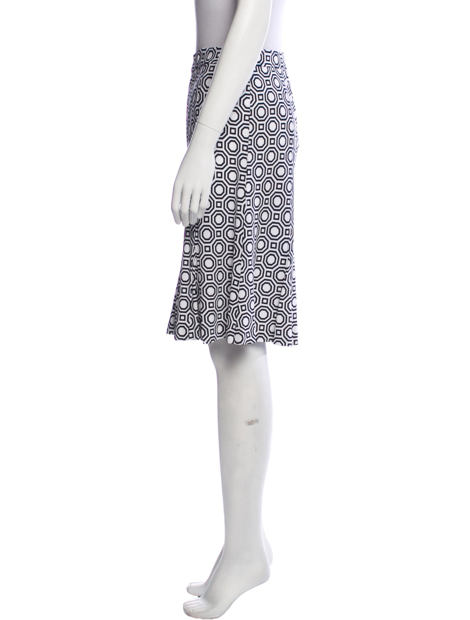 Tory Burch Printed Knee-Length Skirt