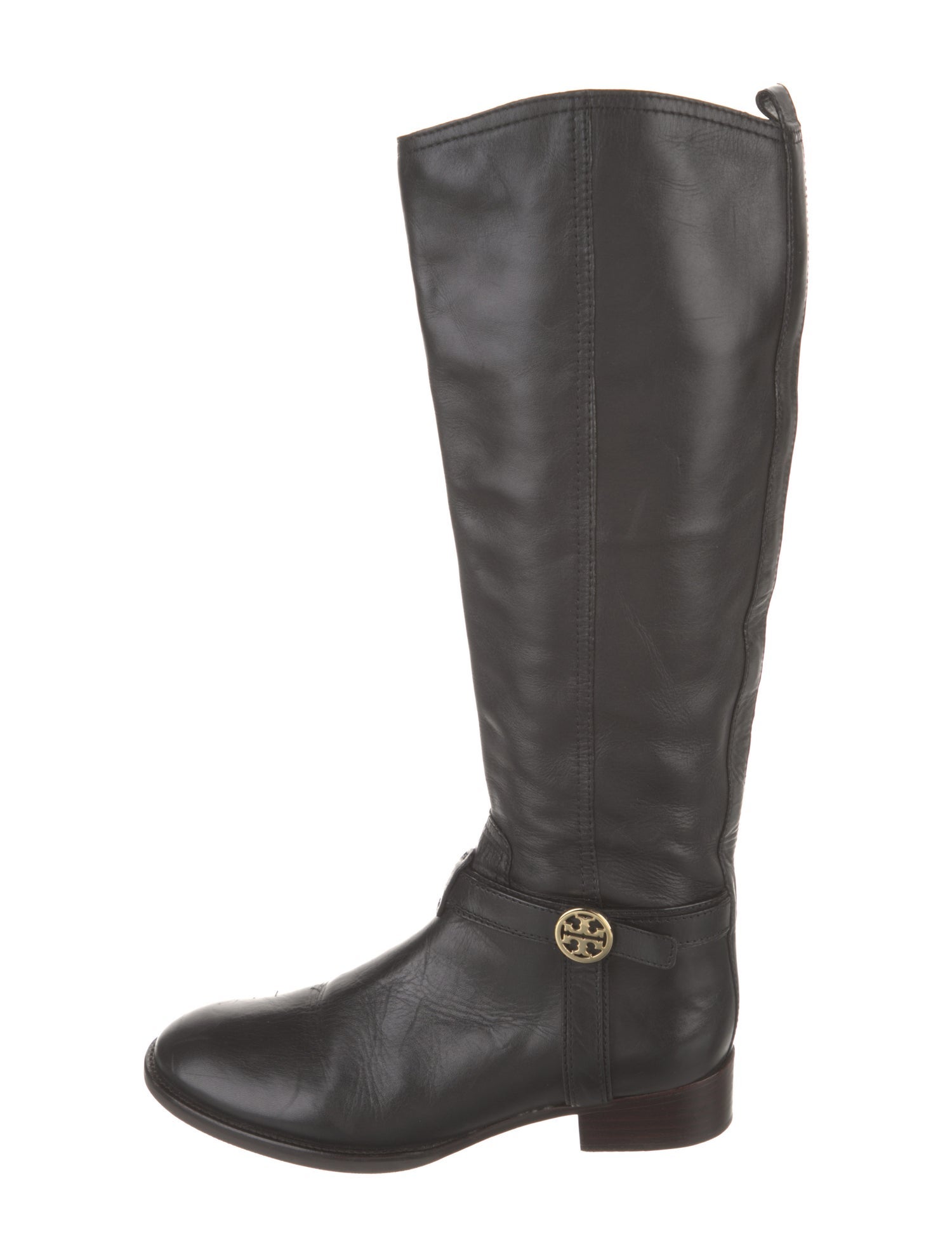 Tory Burch Leather Riding Boots