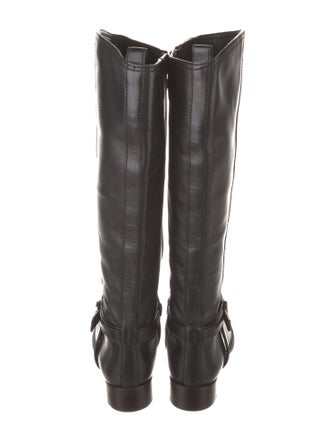 Tory Burch Leather Riding Boots