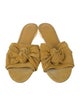 Tory Burch Suede Bow Accents Slides