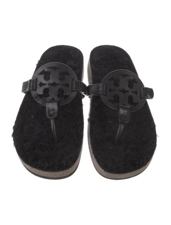 Tory Burch Leather Slides