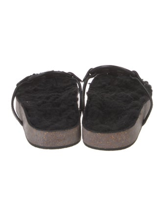 Tory Burch Leather Slides