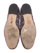 Tory Burch Tweed Printed Loafers