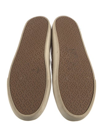 Tory Burch Suede Lasercut Accents Sneakers