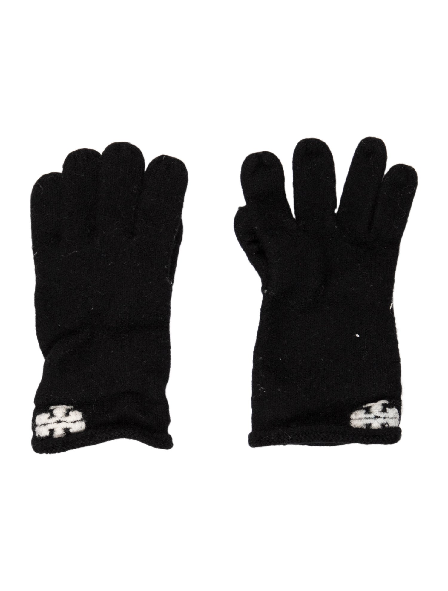 Tory Burch Merino Wool Knit Gloves