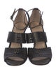 Tory Burch Leather Lasercut Accents Sandals