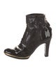 Tory Burch Patent Leather Sock Boots