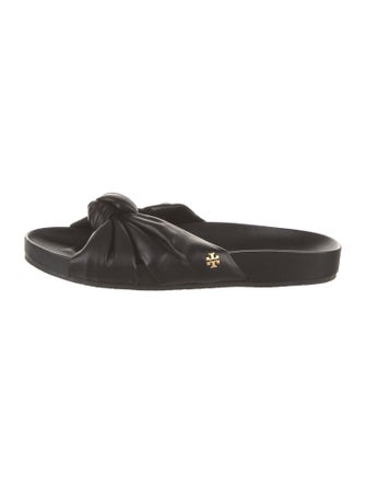 Tory Burch Leather Slides