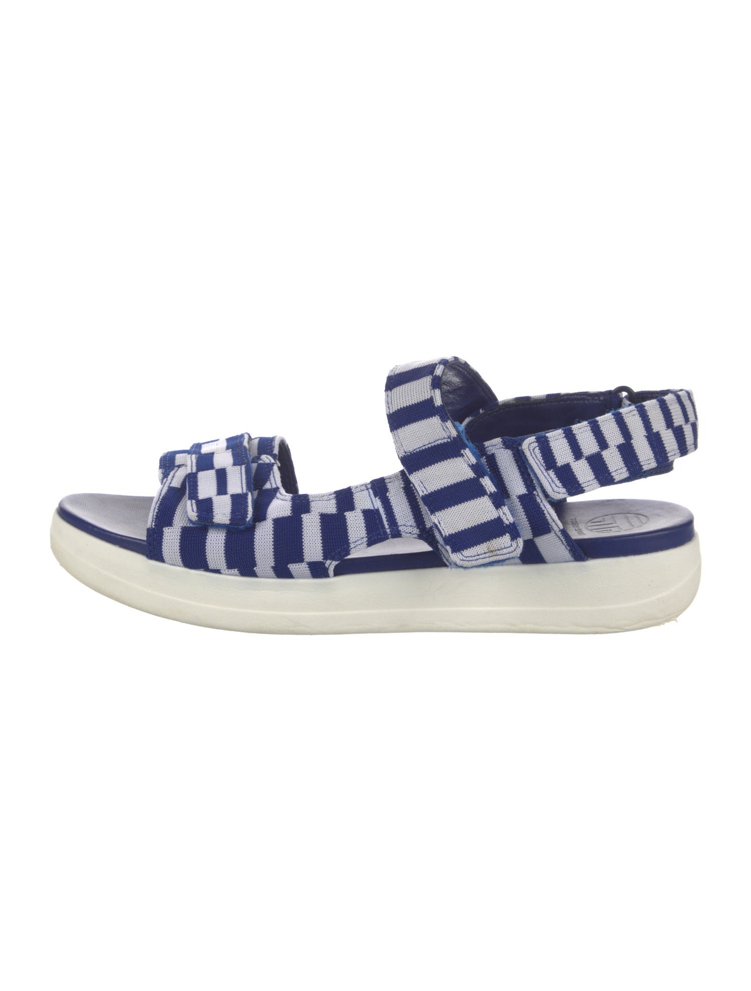 Tory Burch Canvas Striped Sandals