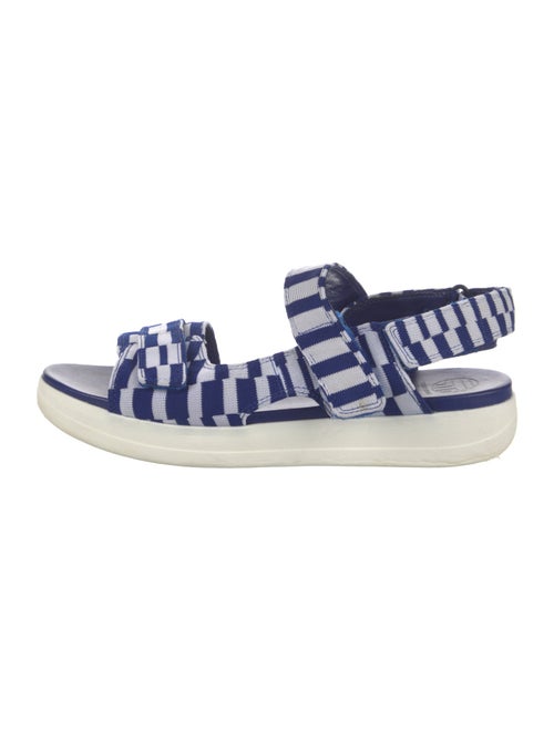 Tory Burch Canvas Striped Sandals