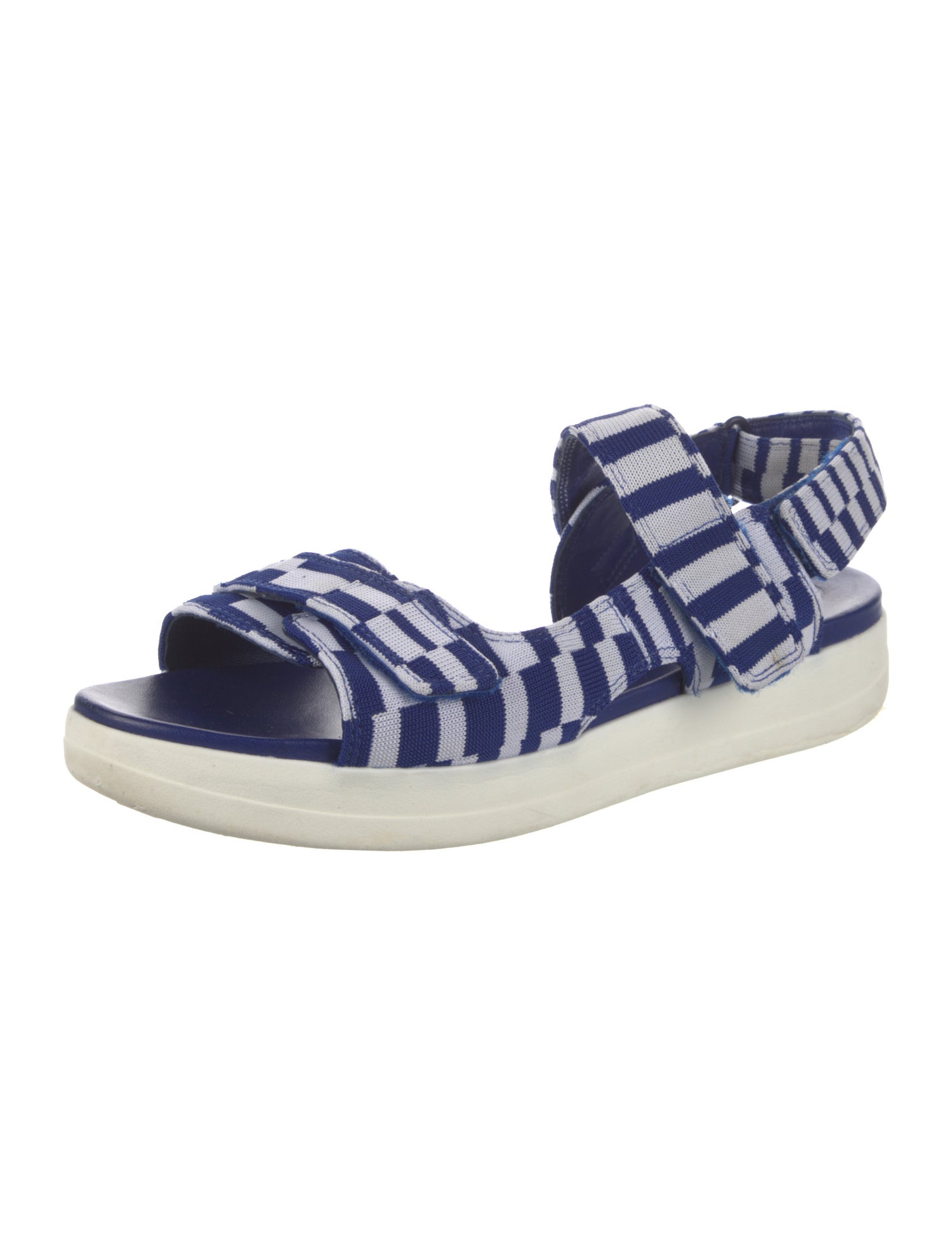 Tory Burch Canvas Striped Sandals
