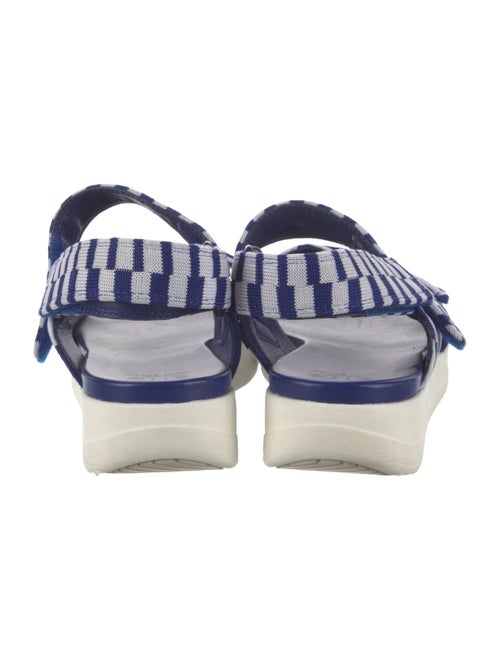 Tory Burch Canvas Striped Sandals