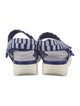 Tory Burch Canvas Striped Sandals