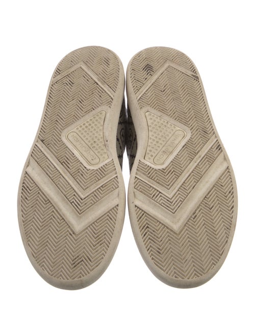 Tory Burch Canvas Printed Sneakers