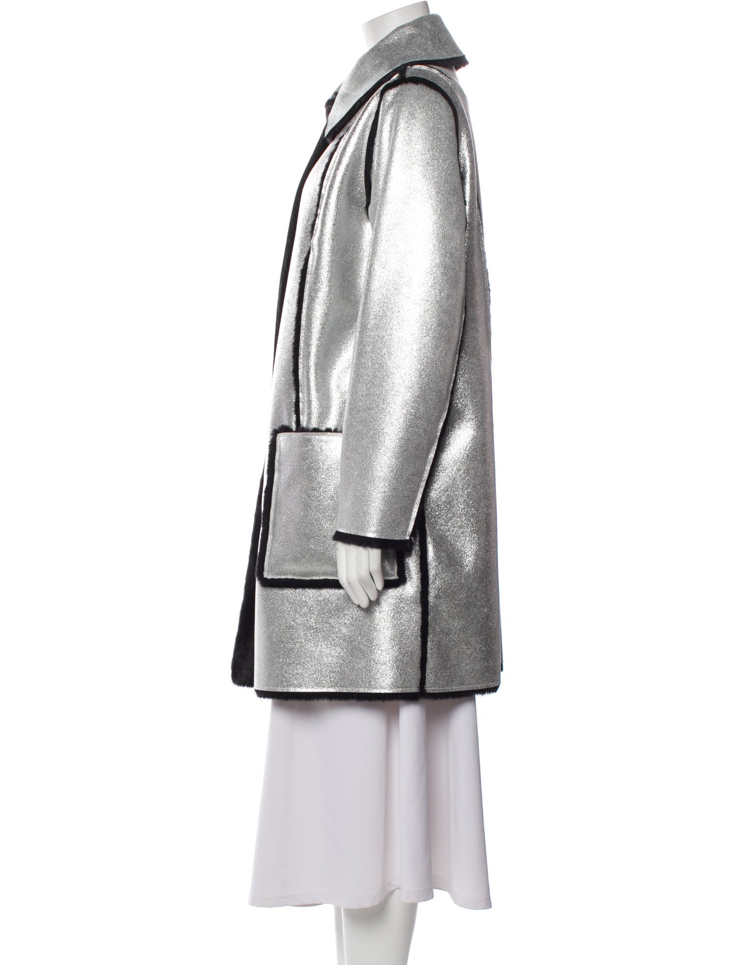 Tory Burch Striped Coat w/ Tags