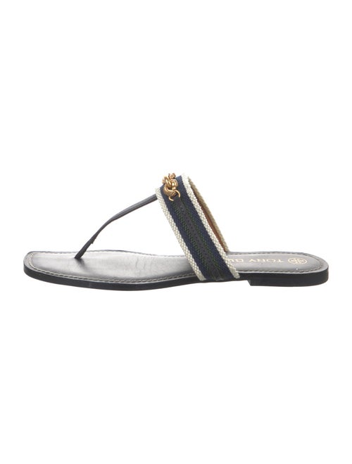 Tory Burch Leather Slides