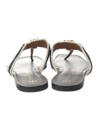Tory Burch Leather Slides
