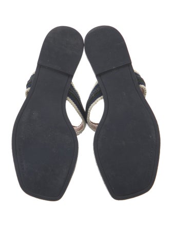 Tory Burch Leather Slides