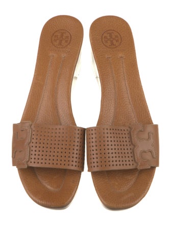 Tory Burch Leather Slides