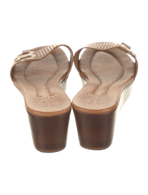 Tory Burch Leather Slides