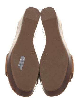 Tory Burch Leather Slides