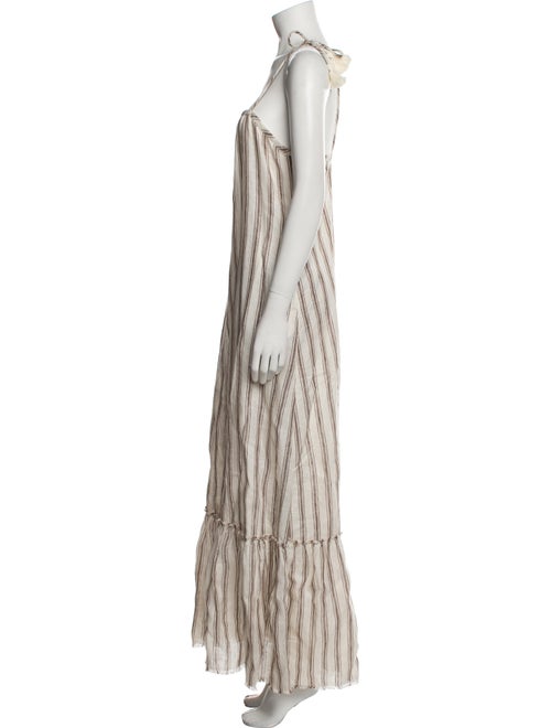 Tory Burch Linen Long Dress