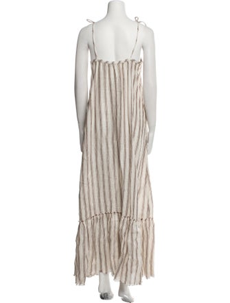 Tory Burch Linen Long Dress